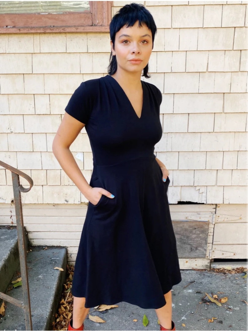 Nooworks greta dress, L